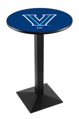 L217 Black Wrinkle Villanova Wildcats Pub Table
