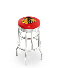 Chicago Blackhawks NHL L7C3C Bar Stool | Chicago Blackhawks NHL Hockey L7C3C Counter Stool