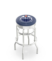 Edmonton Oilers NHL L7C3C Bar Stool | Edmonton Oilers NHL Hockey L7C3C Counter Stool