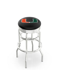University of Miami (FL) L7C3C Bar Stool | University of Miami (FL) L7C3C Counter Stool