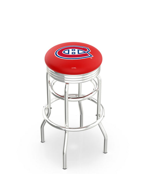 Montreal Canadiens NHL L7C3C Bar Stool | Montreal Canadiens NHL Hockey L7C3C Counter Stool