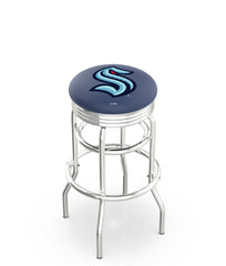 Seattle Kraken NHL L7C3C Bar Stool | Seattle Kraken NHL Hockey L7C3C Counter Stool