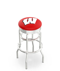 University of Wisconsin (W) L7C3C Bar Stool | University of Wisconsin (W) L7C3C Counter Stool