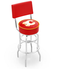 Calgary Flames L7C4 Retro Bar Stool
