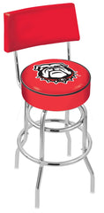 Georgia Bulldogs L7C4 Retro Bar Stool