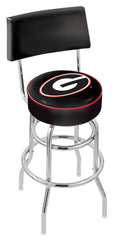 Georgia Bulldogs G L7C4 Retro Bar Stool