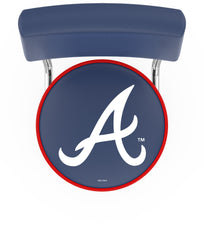Atlanta Braves L7C4 Bar Stool | MLB Baseball L7C4 Counter Stool from Holland Bar Stool Co. Top View