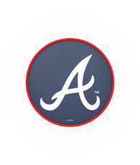 Atlanta Braves L8B1 Backless MLB Bar Stool | Atlanta Braves Major League Baseball Team Backless Counter Bar Stool