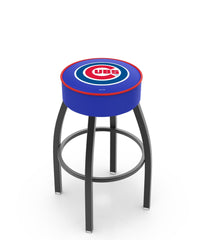 Chicago Cubs L8B1 Backless MLB Bar Stool | Chicago Cubs Major League Baseball Team Backless Counter Bar Stool