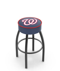 Washington Nationals L8B1 Backless MLB Bar Stool | Washington Nationals Major League Baseball Team Backless Counter Bar Stool