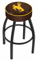 University of Wyoming L8B1 Backless Bar Stool | University of Wyoming Backless Counter Bar Stool