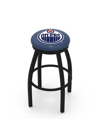 Edmonton Oilers L8B2B Backless Bar Stool | Edmonton Oilers Backless Counter Bar Stool