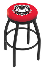 Georgia Bulldogs L8B2B Backless Bar Stool