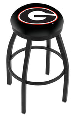 Georgia Bulldogs G L8B2B Backless Bar Stool by Holland Bar Stool Company