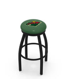 Minnesota Wild L8B2B Backless Bar Stool | Minnesota Wild Backless Counter Bar Stool