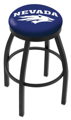 University of Nevada Reno Wolf Pack L8B2B Backless Bar Stool | University of Nevada Reno Wolf Pack Backless Counter Bar Stool