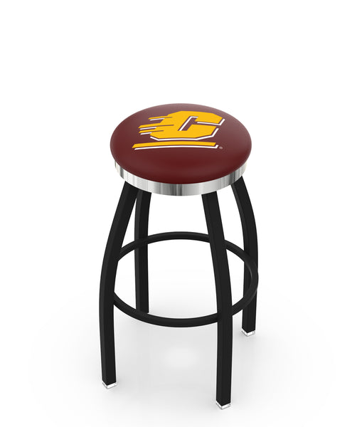Central Michigan Chippewas L8B2C Backless Bar Stool | Central Michigan Chippewas Backless Counter Bar Stool