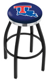 Louisiana Tech University Bulldogs L8B2C Backless Bar Stool | Louisiana Tech University Bulldogs Backless Counter Bar Stool