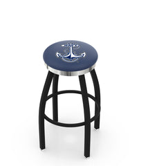 United States Naval Academy Midshipmen L8B2C Backless Bar Stool | United States Naval Academy Midshipmen Backless Counter Bar Stool