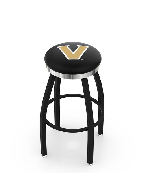 Vanderbilt University Commodores L8B2C Backless Bar Stool | Vanderbilt University Commodores Backless Counter Bar Stool