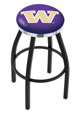 University of Washington Huskies L8B2C Backless Bar Stool | University of Washington Huskies Backless Counter Bar Stool