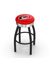 Carolina Hurricanes L8B3C Backless Bar Stool | Carolina Hurricanes Backless Counter Bar Stool