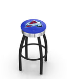 Colorado Avalanche L8B3C Backless Bar Stool | Colorado Avalanche Backless Counter Bar Stool