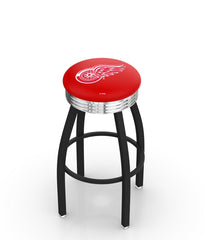 Detroit Red Wings L8B3C Backless Bar Stool | Detroit Red Wings Backless Counter Bar Stool