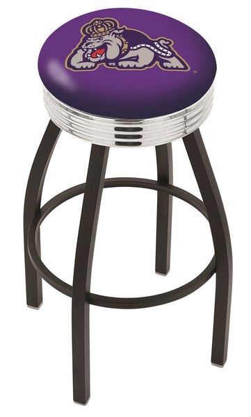 James Madison University L8B3C Backless Bar Stool | James Madison University Backless Counter Bar Stool