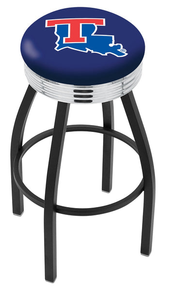 Louisiana Tech University L8B3C Backless Bar Stool | Louisiana Tech University Backless Counter Bar Stool