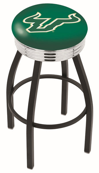 University of South Florida L8B3C Backless Bar Stool | University of South Florida Backless Counter Bar Stool