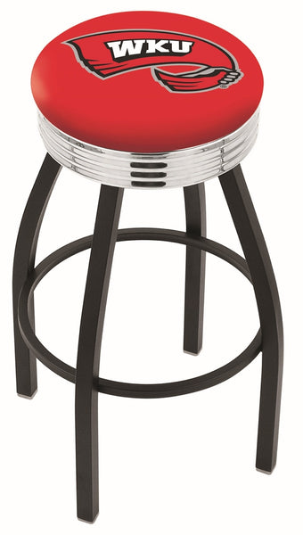 Western Kentucky University L8B3C Backless Bar Stool | Western Kentucky University Backless Counter Bar Stool