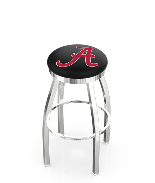 University of Alabama (A) L8C2C Backless Bar Stool | University of Alabama (A) Backless Counter Bar Stool