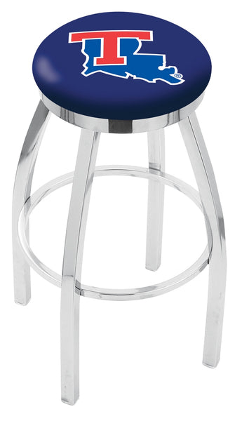 Louisiana Tech University L8C2C Backless Bar Stool | Louisiana Tech University Backless Counter Bar Stool