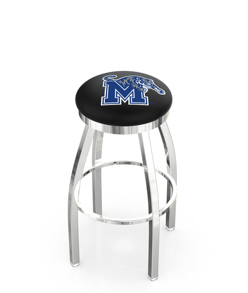 University of Memphis L8C2C Backless Bar Stool | University of Memphis Backless Counter Bar Stool