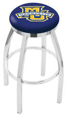 Marquette University L8C2C Backless Bar Stool | Marquette University Backless Counter Bar Stool