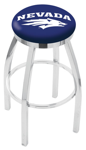 University of Nevada L8C2C Backless Bar Stool | University of Nevada Backless Counter Bar Stool