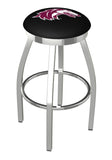 Southern Illinois University L8C2C Backless Bar Stool | Southern Illinois University Backless Counter Bar Stool