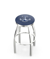 US Naval Academy L8C2C Backless Bar Stool | US Naval Academy Backless Counter Bar Stool