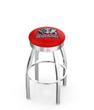 University of Alabama (Elephant) L8C3C Backless Bar Stool | University of Alabama (Elephant) Backless Counter Bar Stool