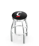 University of Cincinnati L8C3C Backless Bar Stool | University of Cincinnati Backless Counter Bar Stool