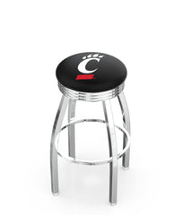 University of Cincinnati L8C3C Backless Bar Stool | University of Cincinnati Backless Counter Bar Stool