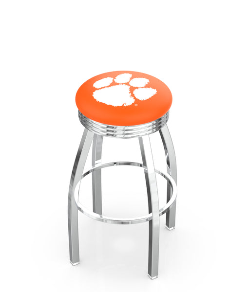 Clemson L8C3C Backless Bar Stool | Clemson Backless Counter Bar Stool