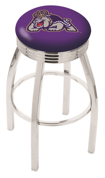 James Madison University L8C3C Backless Bar Stool | James Madison University Backless Counter Bar Stool