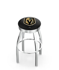 Vegas Golden Knights L8C3C Backless Bar Stool | Vegas Golden Knights Backless Counter Bar Stool