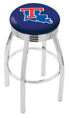 Louisiana Tech University L8C3C Backless Bar Stool | Louisiana Tech University Backless Counter Bar Stool
