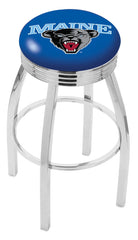 University of Maine L8C3C Backless Bar Stool | University of Maine Backless Counter Bar Stool