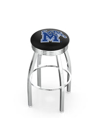 University of Memphis L8C3C Backless Bar Stool | University of Memphis Backless Counter Bar Stool
