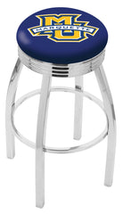 Marquette University L8C3C Backless Bar Stool | Marquette University Backless Counter Bar Stool