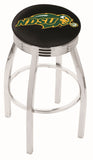 North Dakota State University (Black) L8C3C Backless Bar Stool | North Dakota State University (Black) Backless Counter Bar Stool